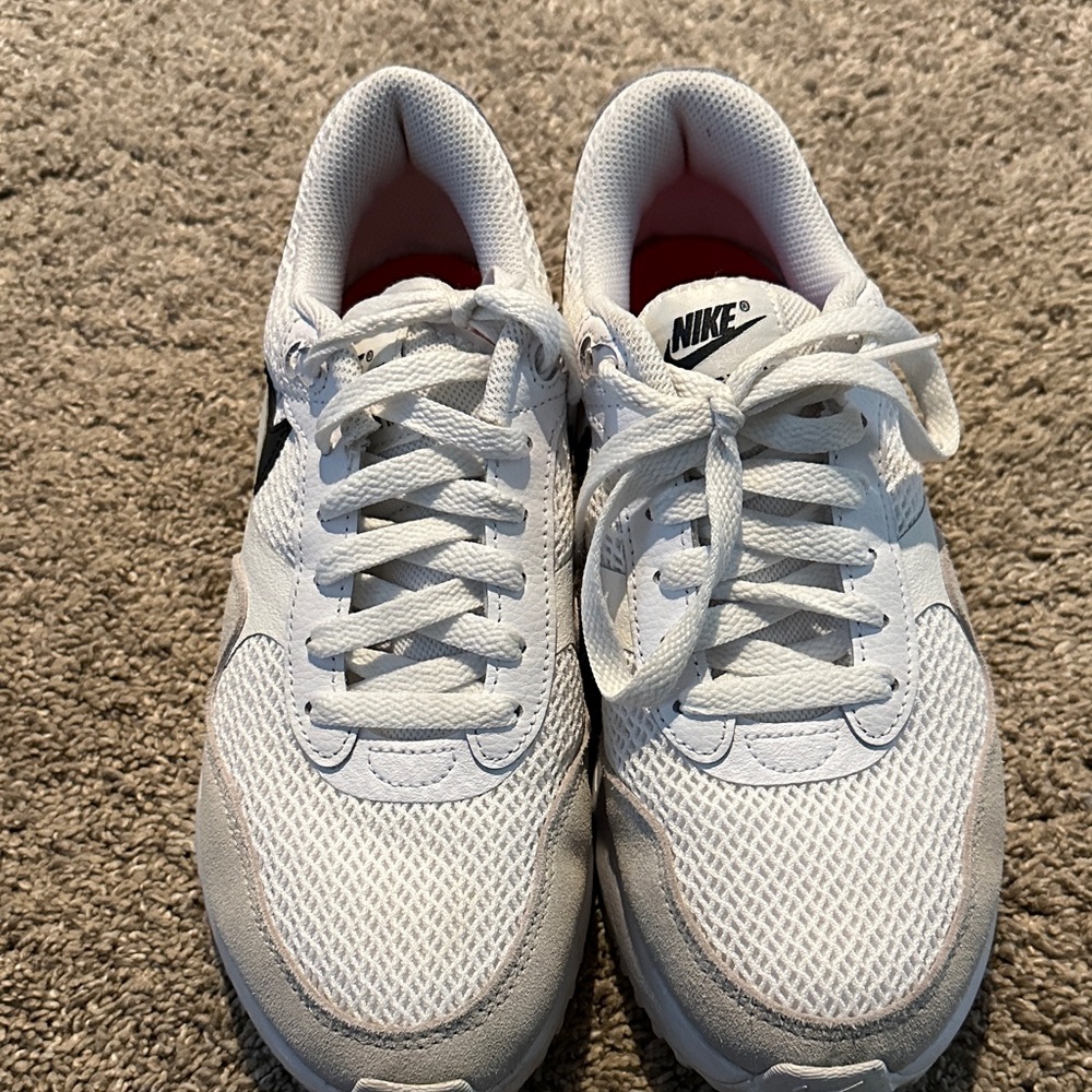Nike AirMax White with Beige accent